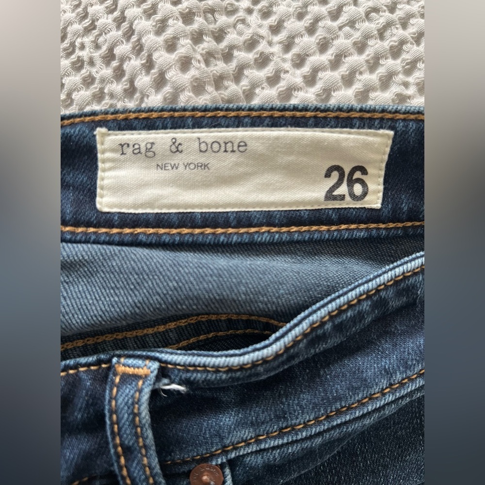 rag & bone dre low rise slim boyfriend jeans - Picture 5 of 5